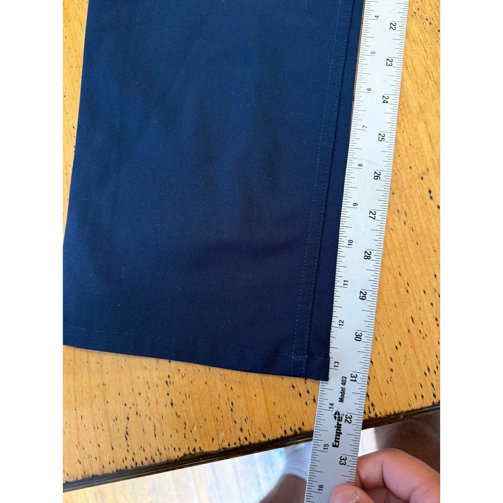 Johnnie-O Prep-Formance 33x31 Navy Blue Golf Pants Mens Technical 5-Pocket Pants